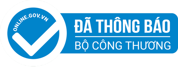 Đã thông báo Website Thương Mại Điện Tử với Bộ Công Thương